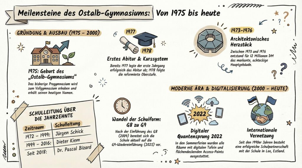 Gründung und Weiterentwicklung des Ostalb-Gymnasiums (seit 1975)