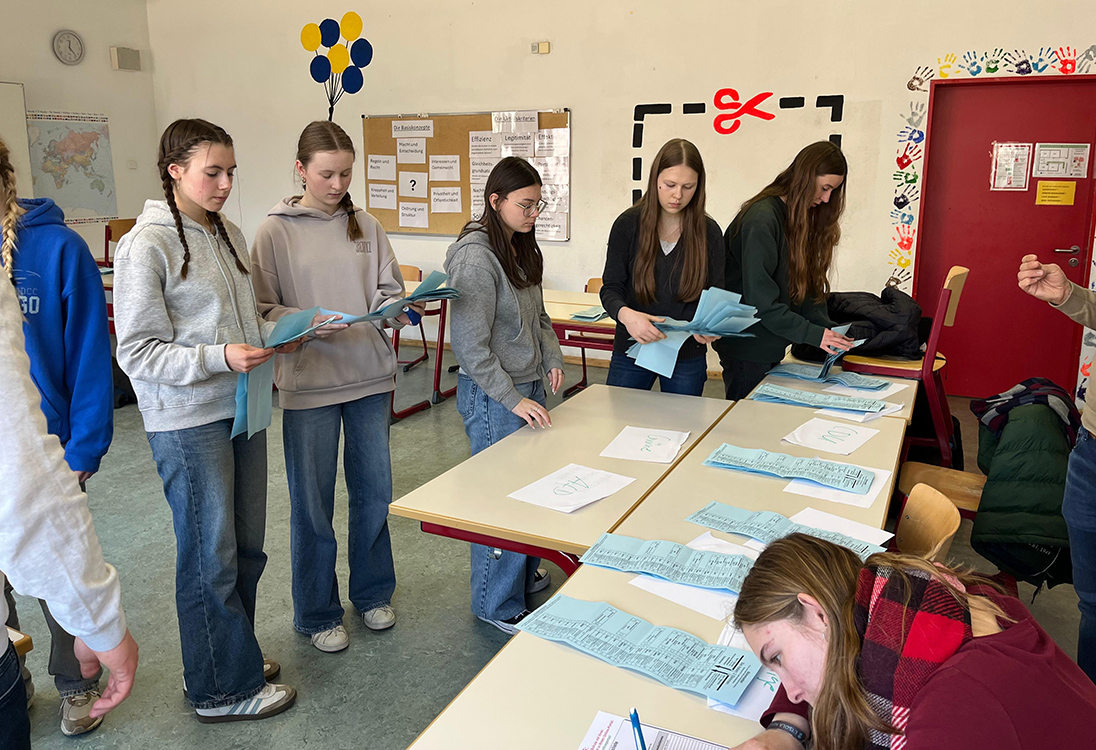 Junior-Bundestagswahl am OAG